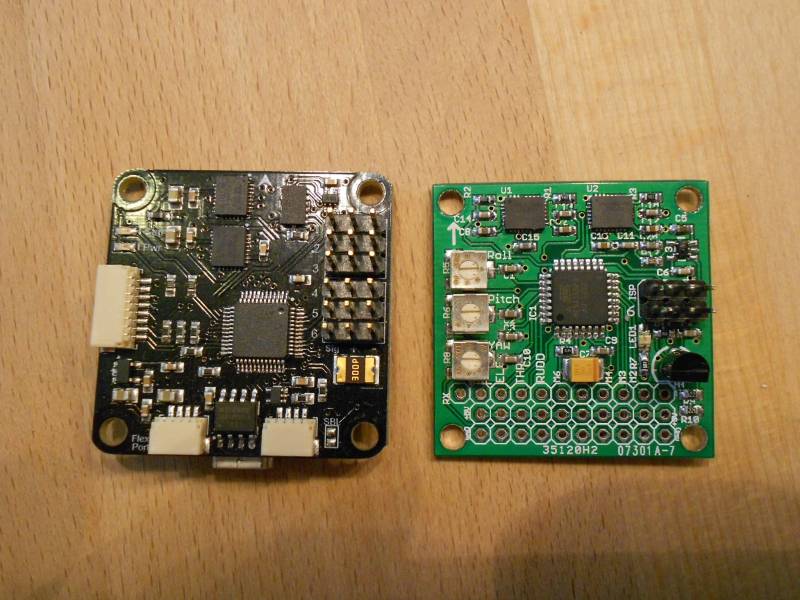 kk-micro im Vergleich zum OpenPilots CopterControl kk-micro im Vergleich zum OpenPilots CopterControl