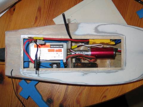 Innenleben der Micro-Crackerbox Innenleben der Micro-Crackerbox